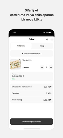 Sushi Sh • yapon mətbəxi screenshot