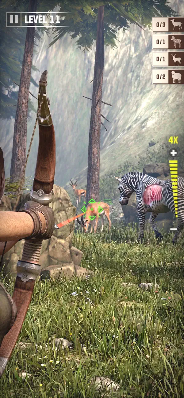 Screenshot #3 pour Archery Game: Animal Hunter 3D