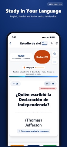 US Citizenship Test 2026 - 128 Screenshot 4 of 7