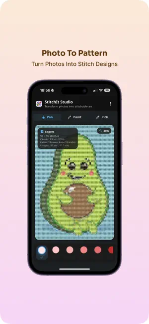 StitchIt: Cross Stitch Creator screenshot 1