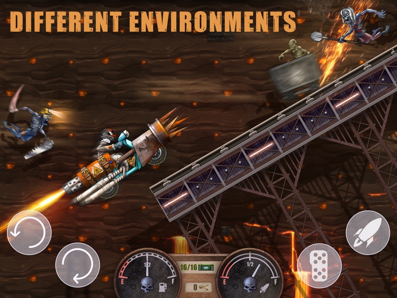 Dead Hill Racing: Zombie Climb screenshot 11