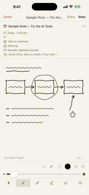 Folio - Meeting Notes screenshot 3