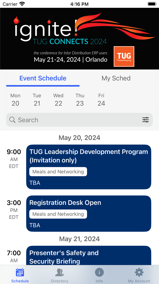#2. TUG Events (iOS) โดย: TheUserGroup.org, Inc.