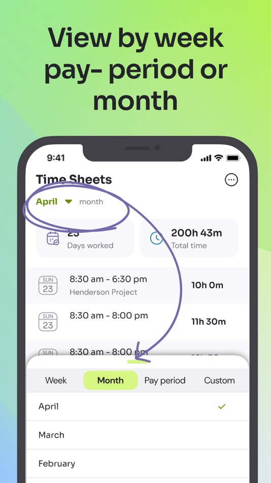 #7. Time Squared: Hours Tracker (iOS) 由: TSQ Publishing Corp.