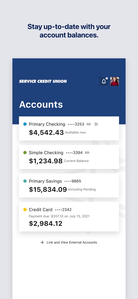 Service CU Mobile Banking - Finance App | MWM