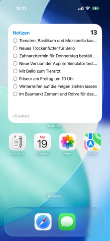Notizblitz – Notizen & Rechner screenshot 1