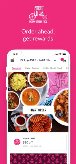 Curry Up Now - Ordering screenshot 1