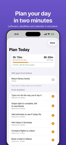 Handful: To-Do List & Planner Screenshot 3 of 7