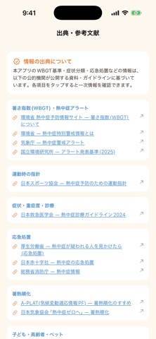 Heat Guard Checklist screenshot