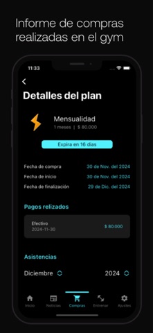 Fitness Group screenshot