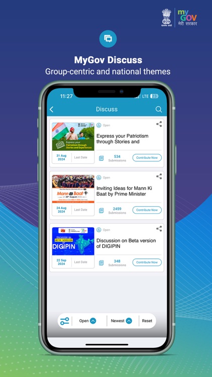 MyGov India - मेरी सरकार screenshot-3