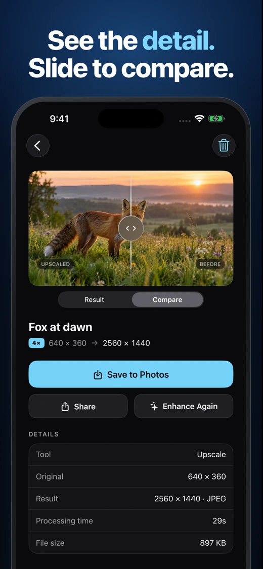 Local Photo Upscaler screenshot 5