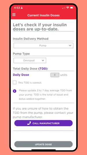 Diabetes Advisor screenshot 2