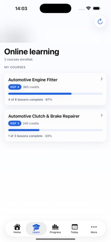 TradeReady — Trades Training iPhone screenshot