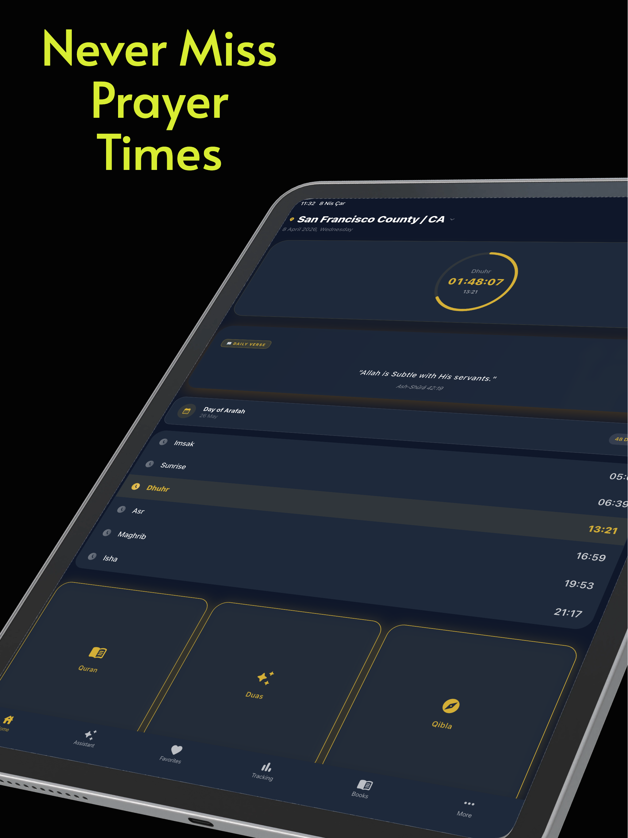 Meyra: Prayer Times & Quran