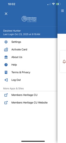 MHCU Cards iPhone screenshot