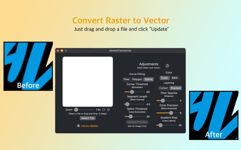 VectorConnector screenshot