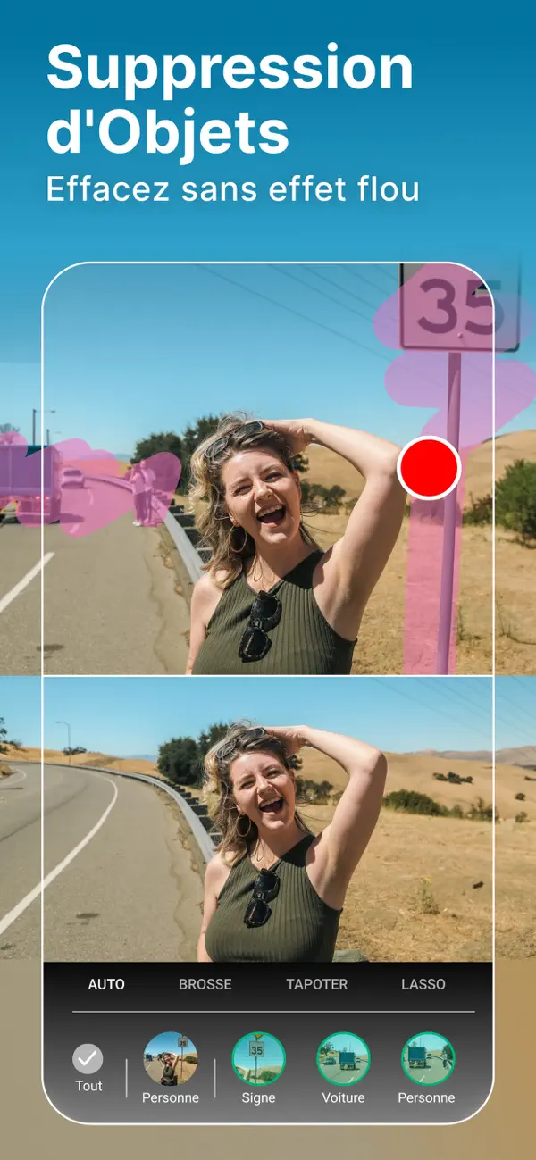 Screenshot #2 pour YouCam Perfect AI Photo Editor