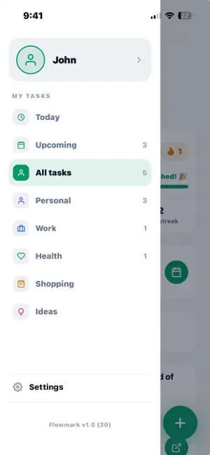 Flowmark - Plan Focus Finish screenshot 4