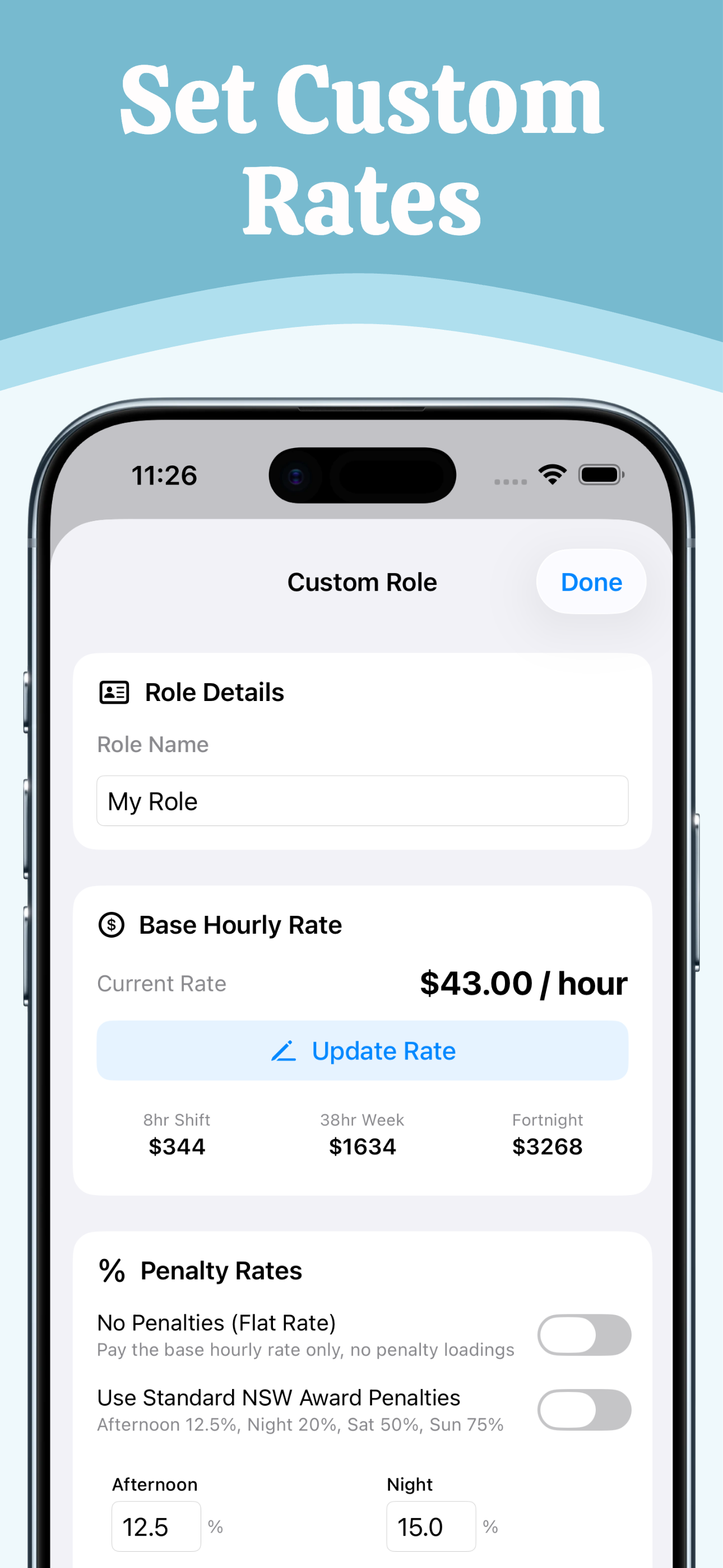 MyRoster - For Shift Workers