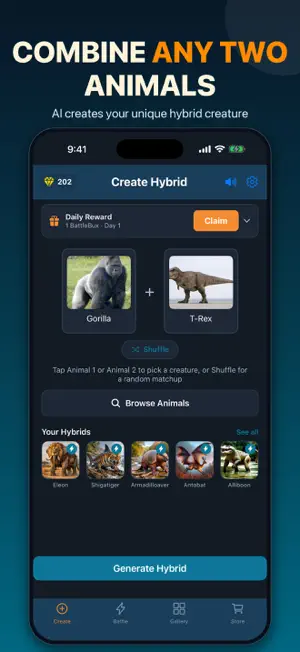 Hybrid Battle screenshot 1