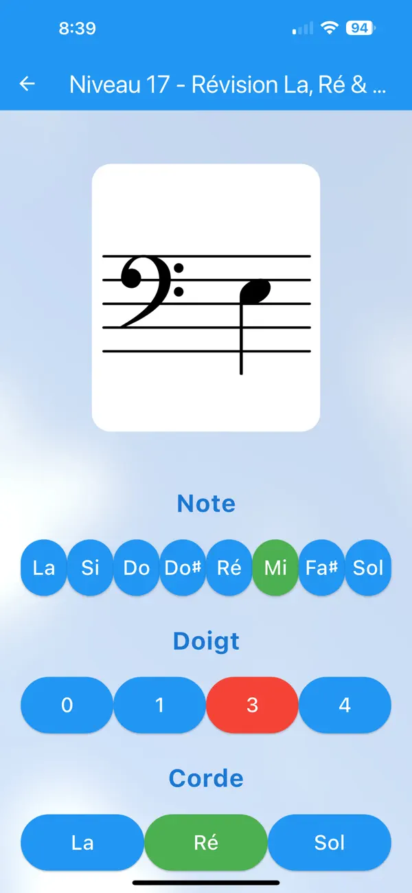 Screenshot #3 pour String Note Tutor