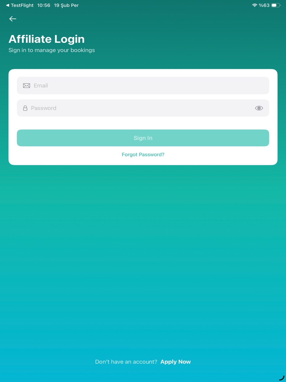 iPad screenshot