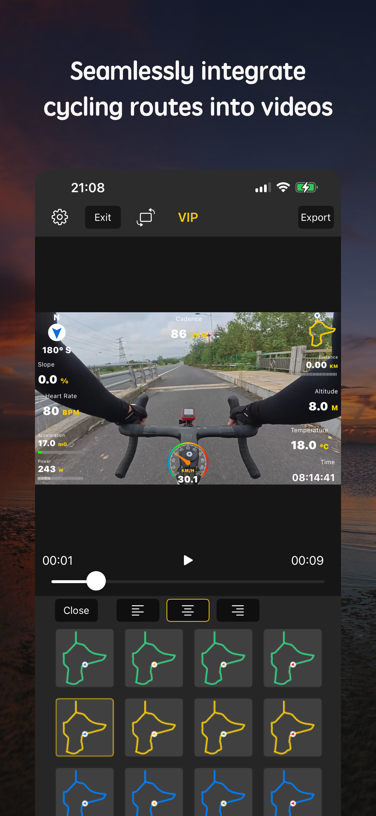 Cycling Dash-Data video tool