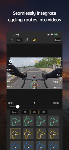 Cycling Dash-Data video tool Screenshot 6 of 6