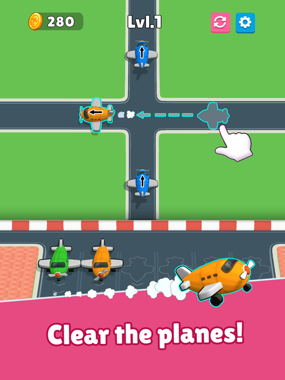 Screenshot #4 pour Air Traffic Escape: Match 2