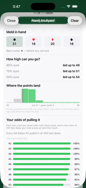 Pinochle: Partners & Cutthroat screenshot 4