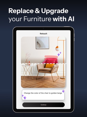 AI House Design - Room Remodel iPad screenshot