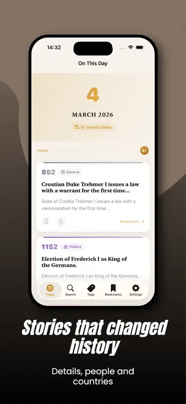 On This Day - History Facts screenshot 2 of 5