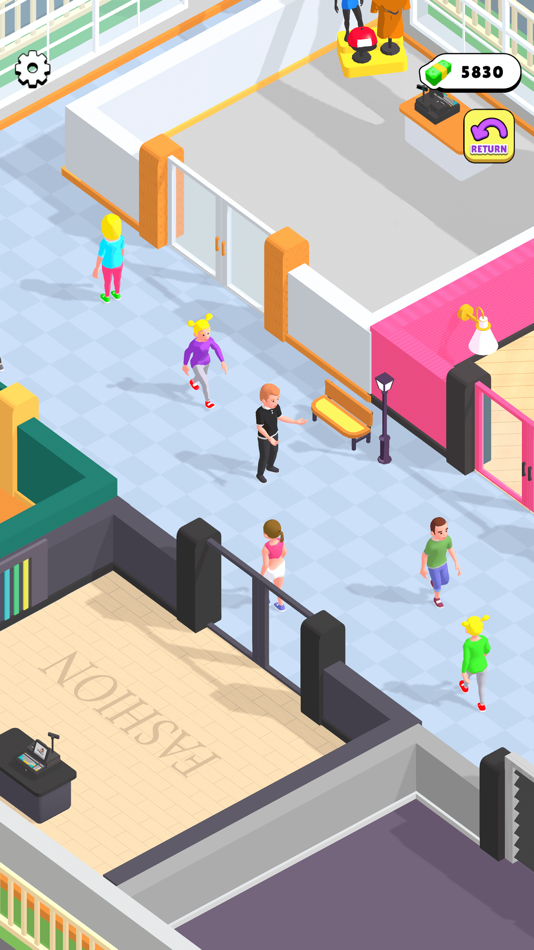 #5. Outlets Rush (iOS) By: Supercent, Inc.