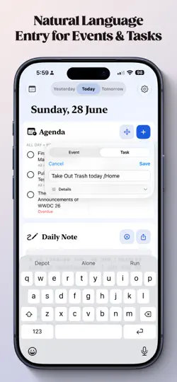 Parchment: Agenda & Daily Note iPhone Screenshot 3
