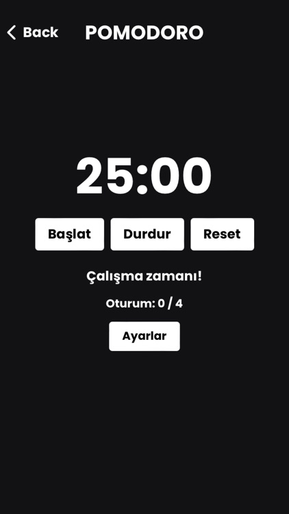 YKS Sayacı - Pomodoro screenshot-3