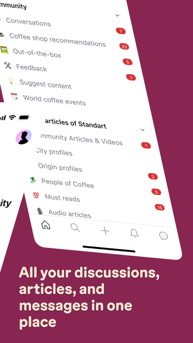 Standart Community iPhone screenshot 2 - Social Networking app