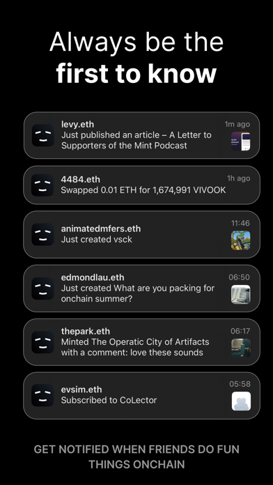 Interface – Explore Ethereum Screenshot