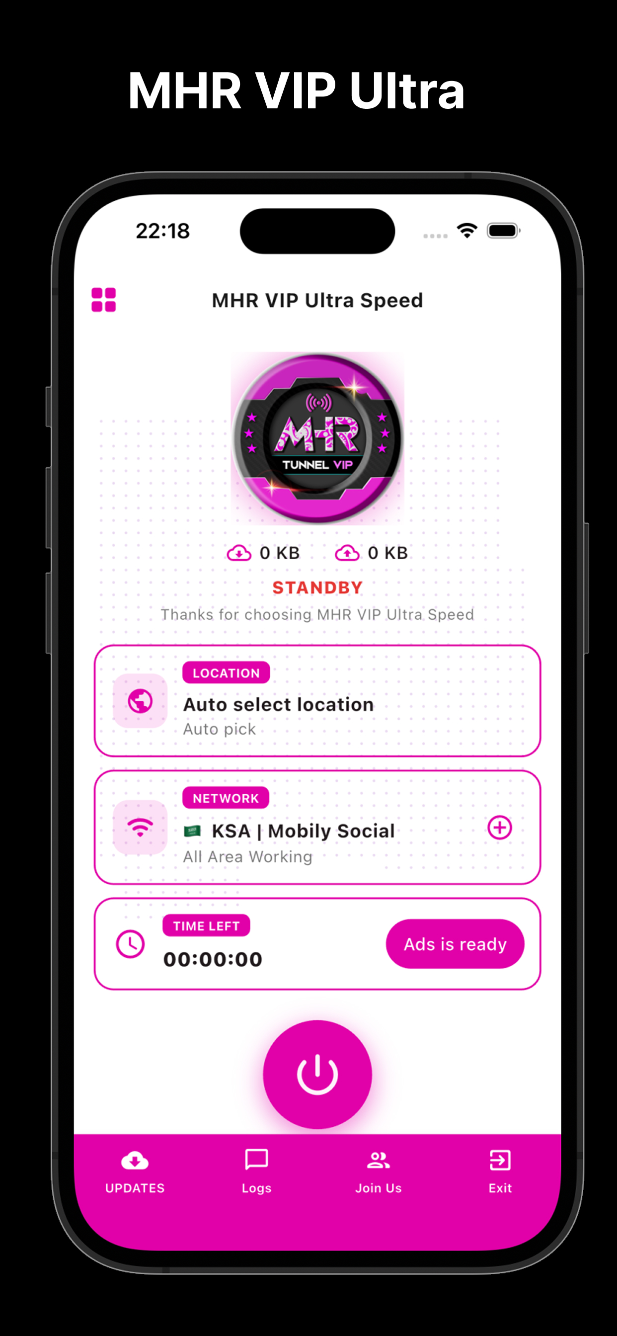 MHR Tunnel VIP - Ultra Speed