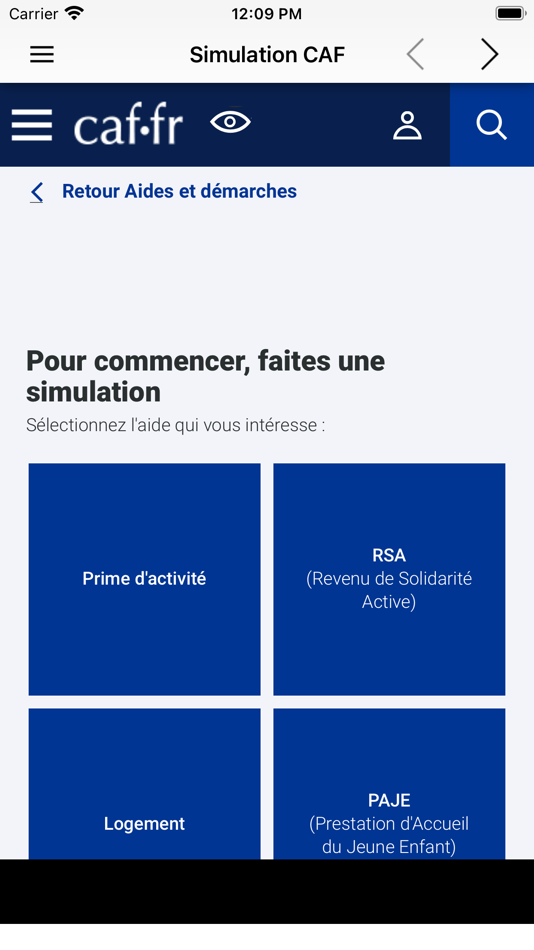 Caisse Allocation Familiale - 2.3 - (iOS)