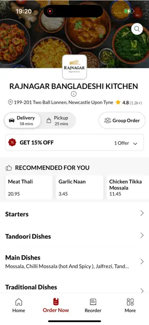 Rajnagar Bangladeshi Kitchen screenshot 2