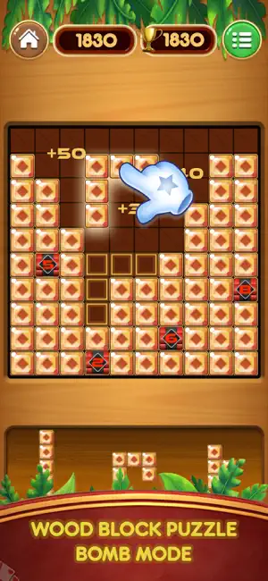 Block Puzzle Wood Blast 2026 screenshot 1
