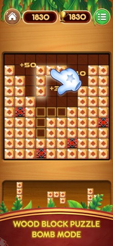 Block Puzzle Wood Blast 2026 iPhone screenshot