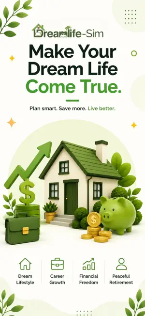 Dreamlife-Sim: Finance Coach screenshot 4