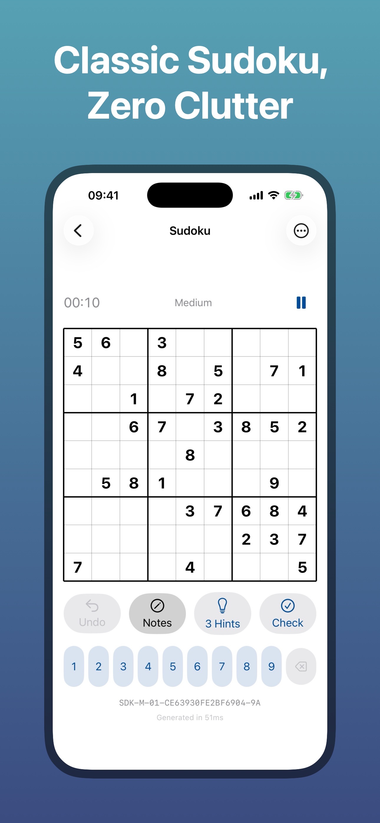 Screenshot 2 of GridPuzzles – Sudoku & More