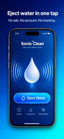 Sonic Clean - Water Eject のスクリーンショット