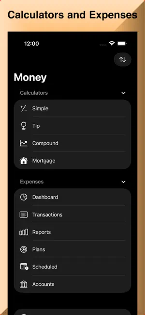 Calculator and Money screenshot 1