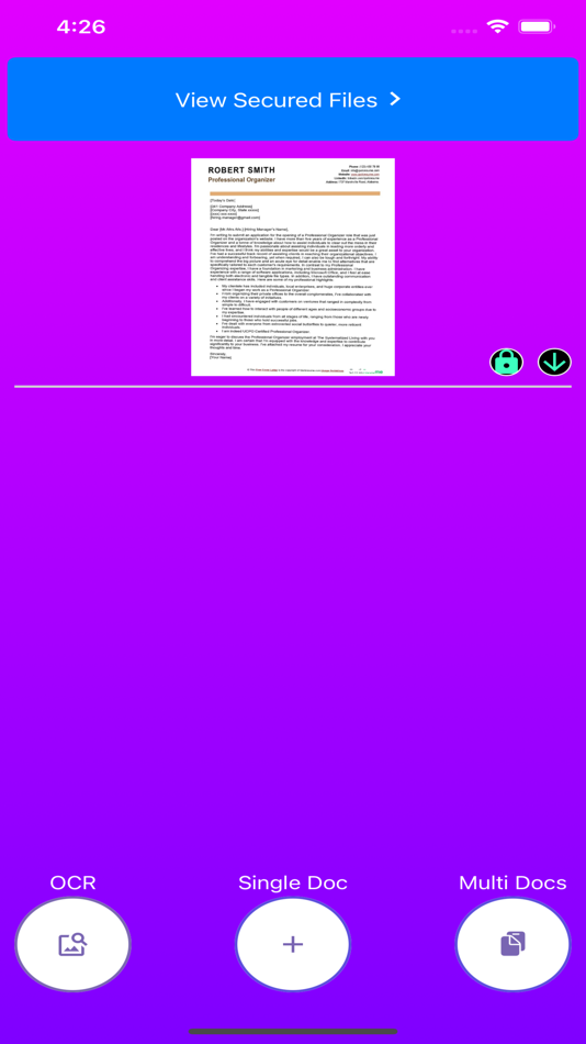 #9. Quick Scan-Scanner to Document (macOS) بواسطة: Asadullah Yaseen