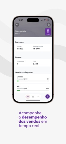 Meu Ingresso Organizador screenshot