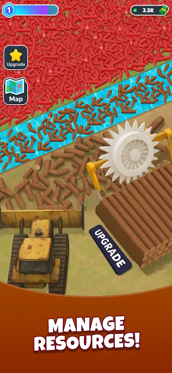 Screenshot #2 pour Lumber Empire - Wood Harvest